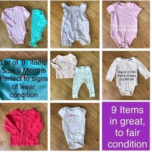 Size 9 Months Gap Kids & Target. 9 Items Total